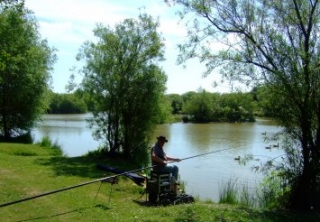  Un gran lugar para pescar. 